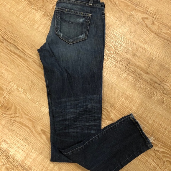 Paige Skyline Ankle Peg Leg Denim Jeans - Picture 3 of 10